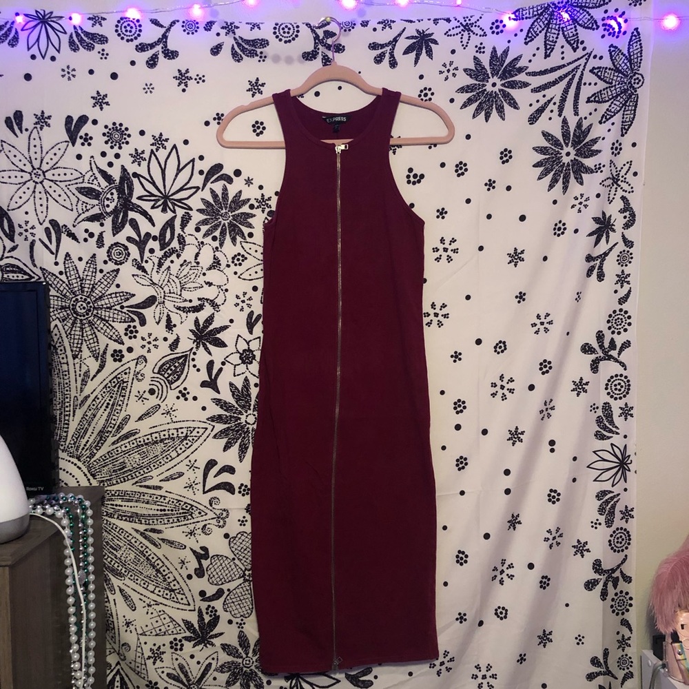 Express zip-up dress